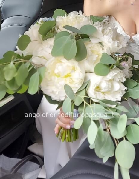 Bouquet con peonie
